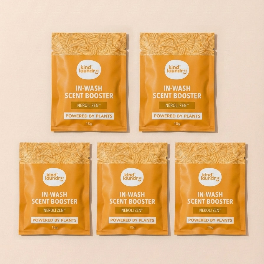 Travel Size Premium In-Wash Scent Boosters - Neroli Zen | Kind Laundry
