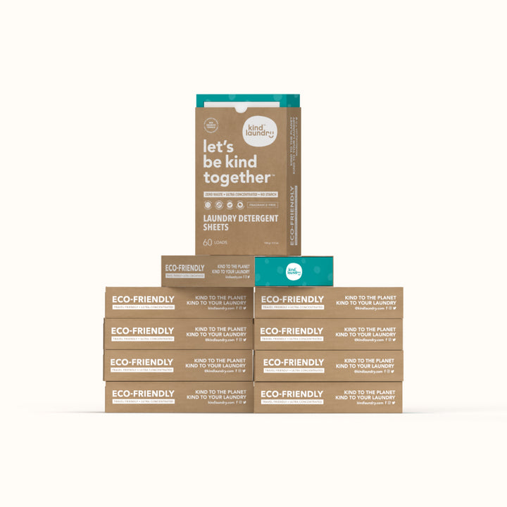 Fragrance Free (10 Boxes / 600 Loads) - with Enzymes