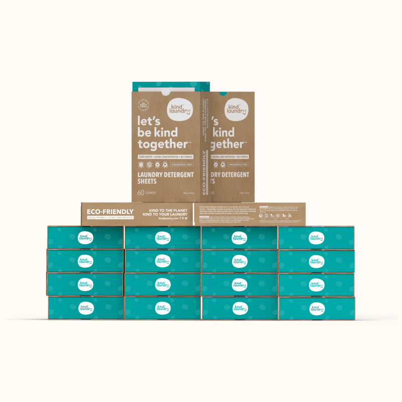 Fragrance Free (20 boxes / 1200 Loads) - with Enzymes