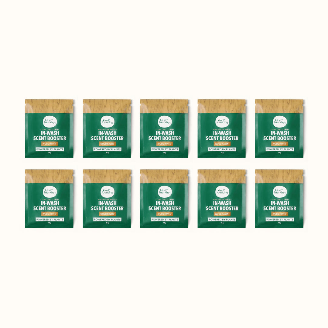 Travel Size Premium In-Wash Scent Boosters - Wood Haven