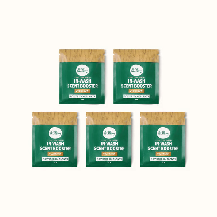 Travel Size Premium In-Wash Scent Boosters - Wood Haven