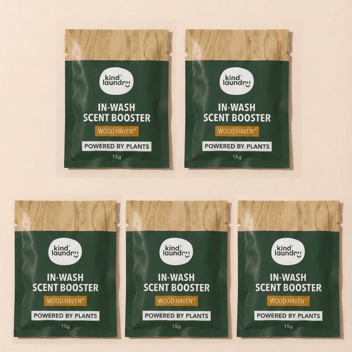 Travel Size Premium In-Wash Scent Boosters - Wood Haven